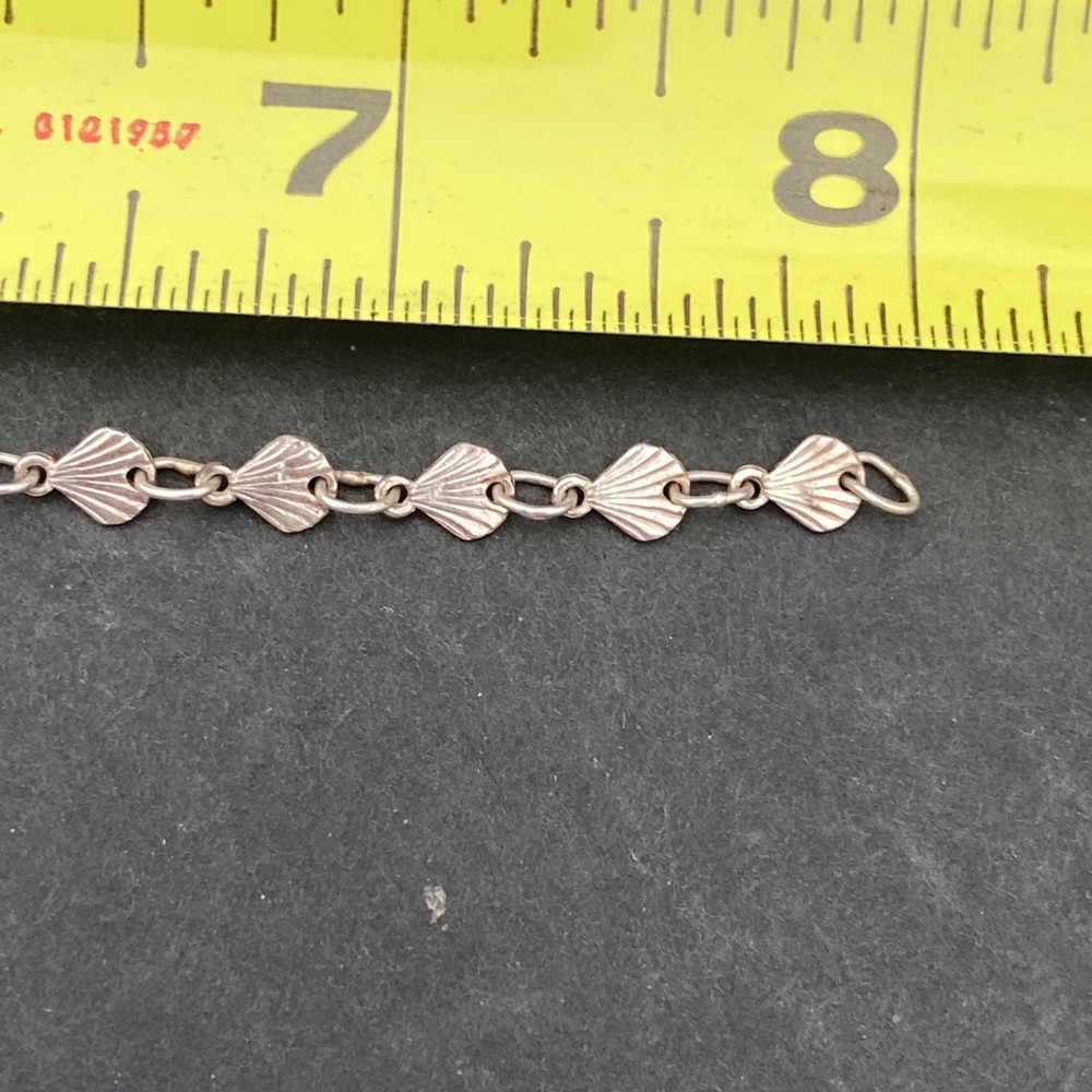 Shell Silver Bracelet - image 3
